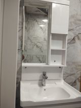 Hamam üçün lavabo dəsti - Material: parlaq ağ rəngdə akril/keramika — Aynur