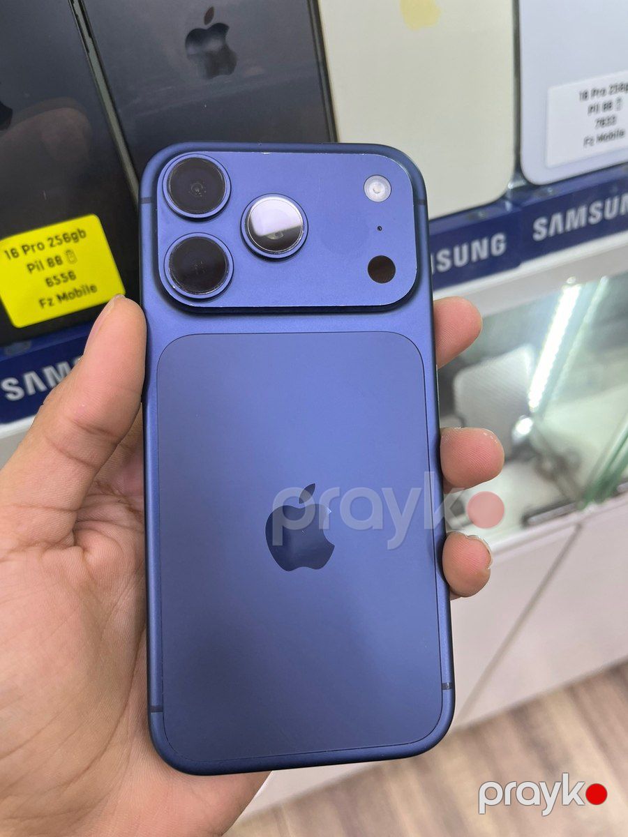 Apple iPhone 17 Pro Deep Blue 256GB/12GB — Smartfonlar, Bakı (2)