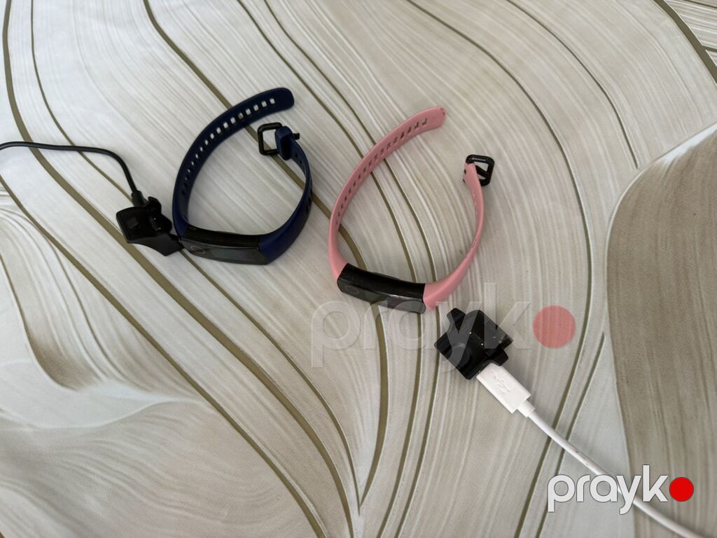 Honor Band 5 (Running Edition) fitnes qolbaqları – mavi və çəhrayı — Fitness biləkliklər, Bakı (3)