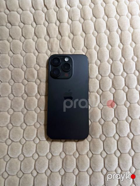 IPhone 15 Pro, 128 GB, Qara, Face ID — Bakı