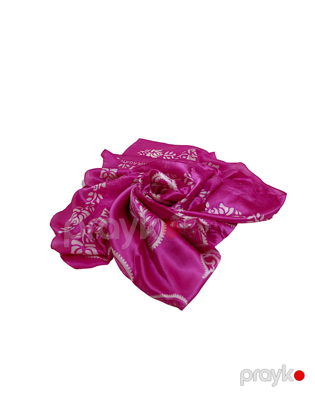 Kəlağayı 8478, ipək, çəhrayı, 150x150 sm — Mallar, Bakı (3)