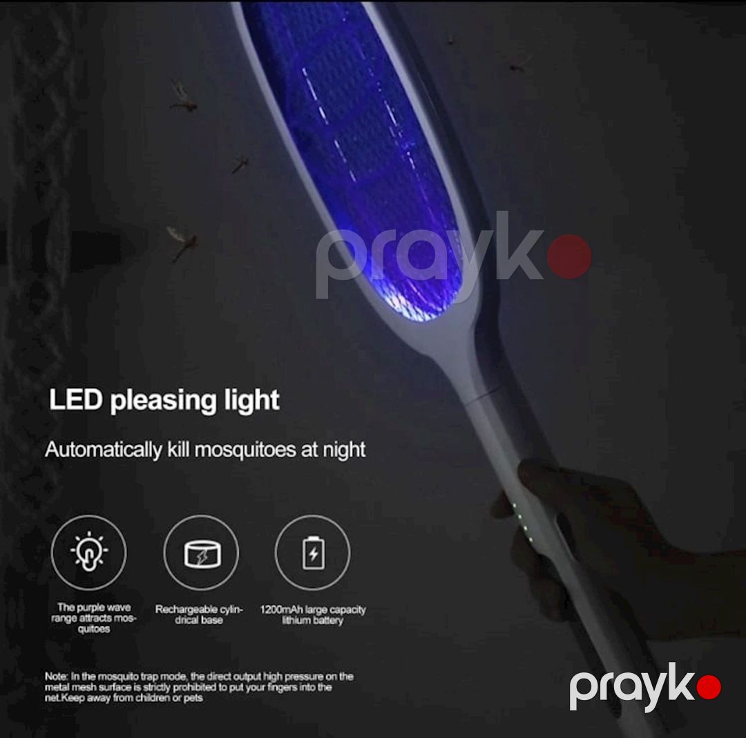 Elektrik milçəköldürən UM001000838 ağ — Mallar, Bakı (3)