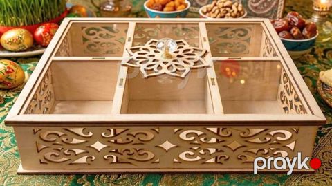 Çərəz qabı RAX004-858, taxta, 40 sm — Bakı