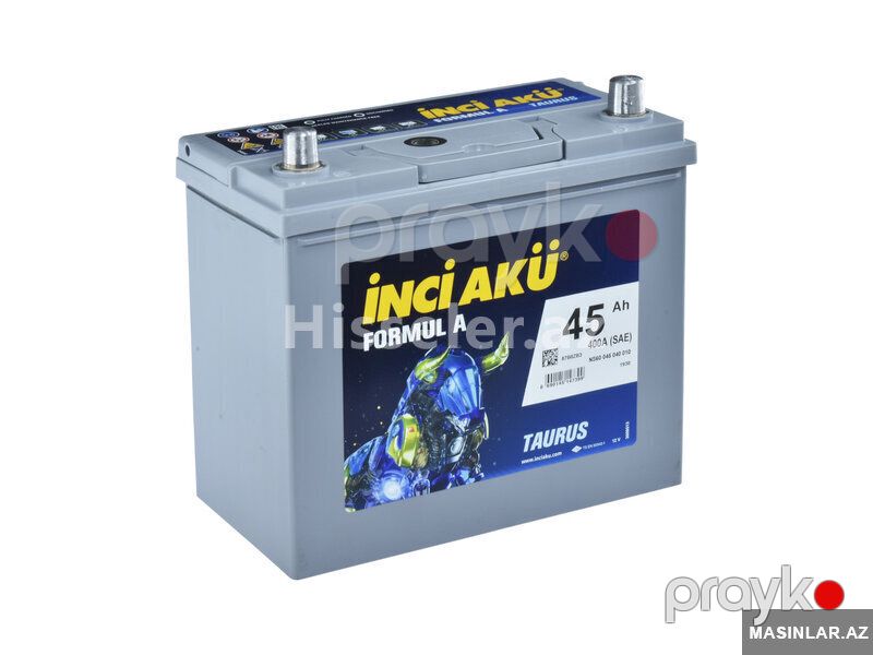 Akkumulyator Inci Aku Formula Asia 45 Ah — Akkumulyatorlar, Bakı (2)