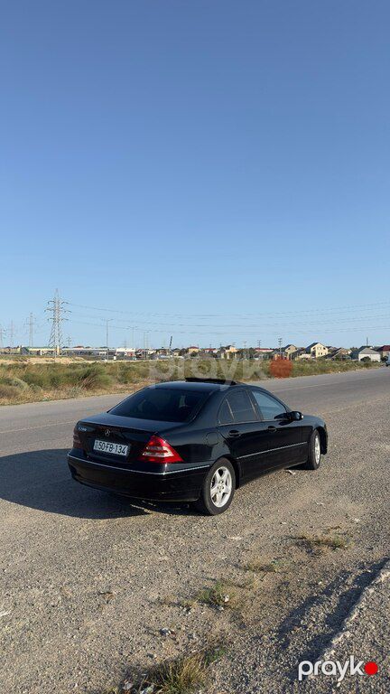 Mercedes C 200, 2.0 L, 2000 il, 378 000 km — Avtomobillər, Bakı (3)