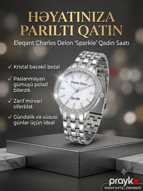 Salam girib baxa bilərsiz brend saatdı mənə pul lazımdı deyə əlim — Bakı