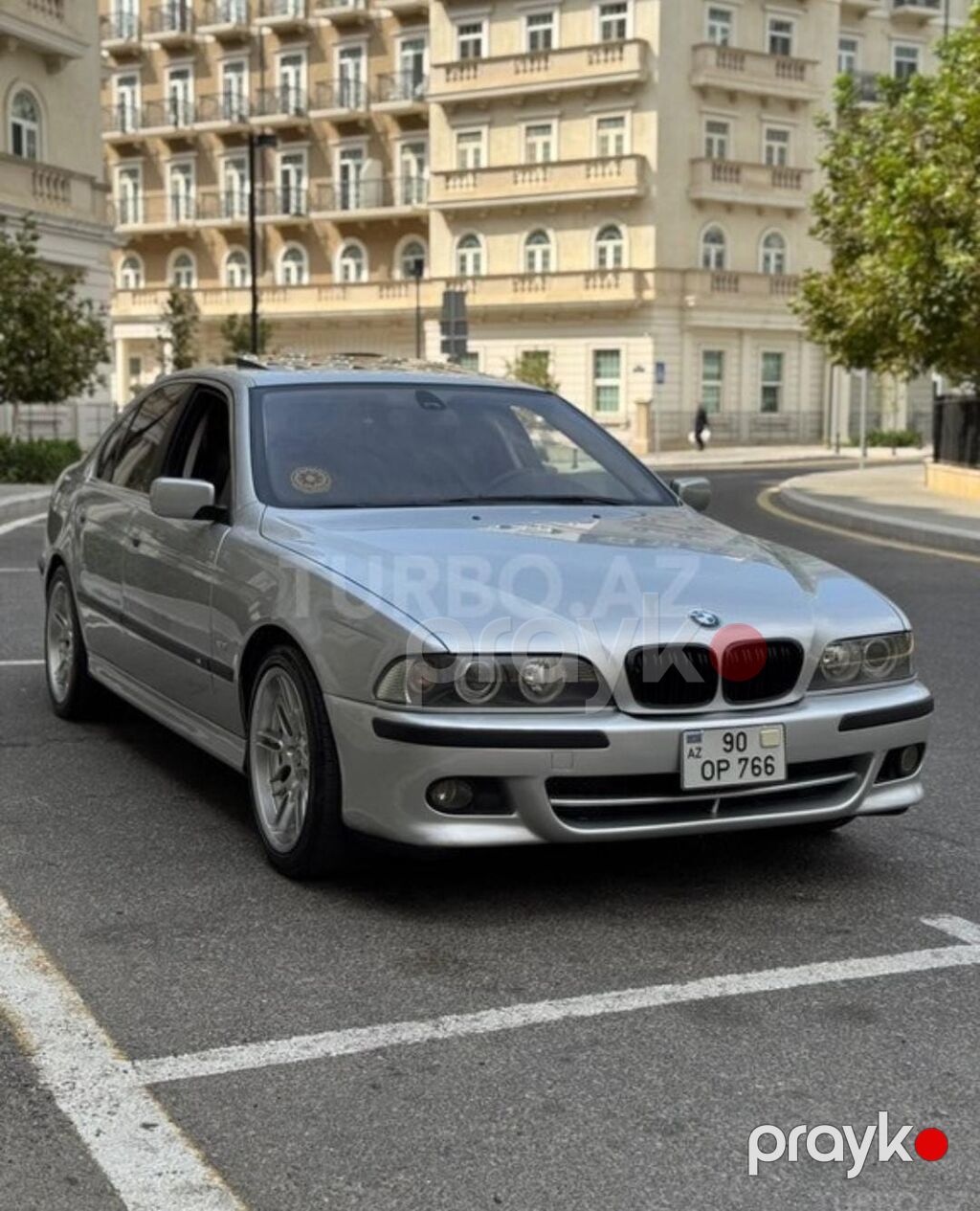 BMW 5 Series E39 sedan – gümüş rəng. Texniki xüsusiyyətlər və — Avtomobillər, Göytəpə (6)