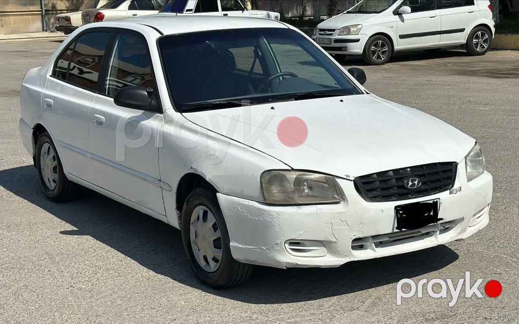 Hyundai Accent, 1.6 L, 2001 il, 256 895 km — Avtomobillər, Bakı (4)