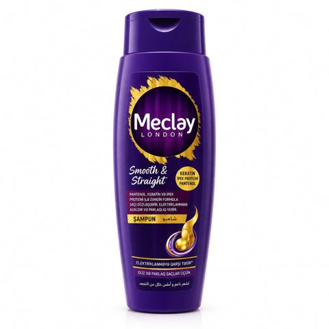 Şampun Meclay London Smooth & Straight, düz və parlaq saçlar üçün, 360 ml — Bakı