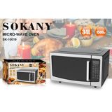 Güclü Sokany SK-10019 Mikrodalğalı Soba – 1500W Tez Qızdırma və Çoxfunksiyalı İstifadə — Etrend.az — Mətbəx texnikası