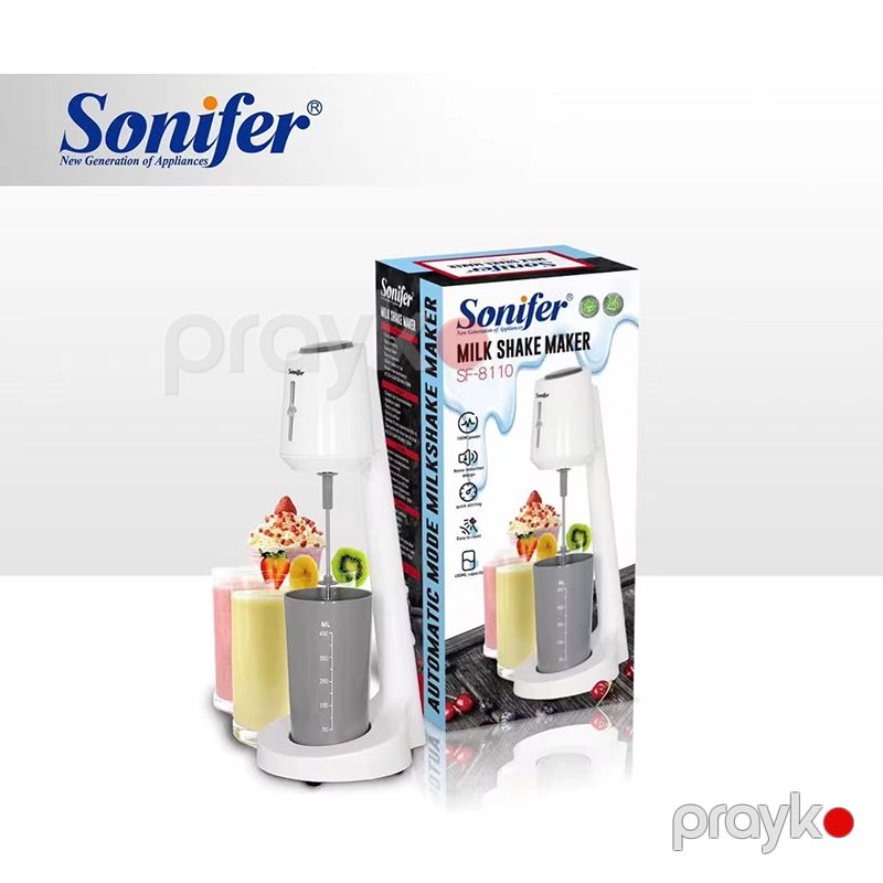 Sonifer SF‑8110 — Elektrikli Mini Mikser, Kokteyl və Süd Köpüyü Üçün — Blenderlər, xırdalayanlar və mikserlər, Bakı (4)