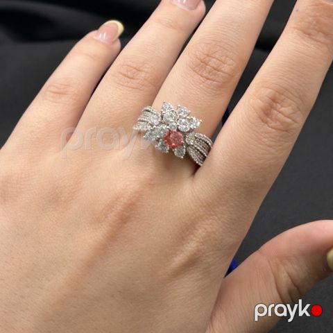 Üzük qadınlar üçün Lavelle LVL-261, gümüş 925 əyar, sirkon — Bakı