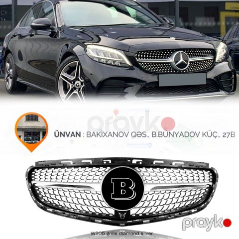 "Mercedes W205 AMG" radiator barmaqlığı — Bakı
