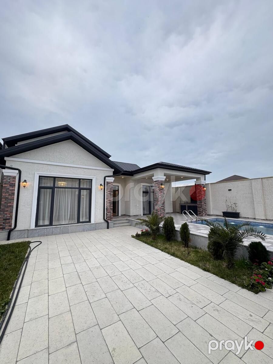 Satılır 4 otaqlı həyət evi/bağ evi 150 m² — Ev, villa, Bakı (2)