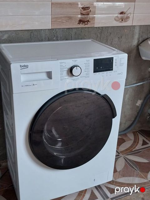 Beko ön yükləmə paltaryuyan maşın - Tutum: 6 kq - Sıxma sürəti: 1000 — Bakı