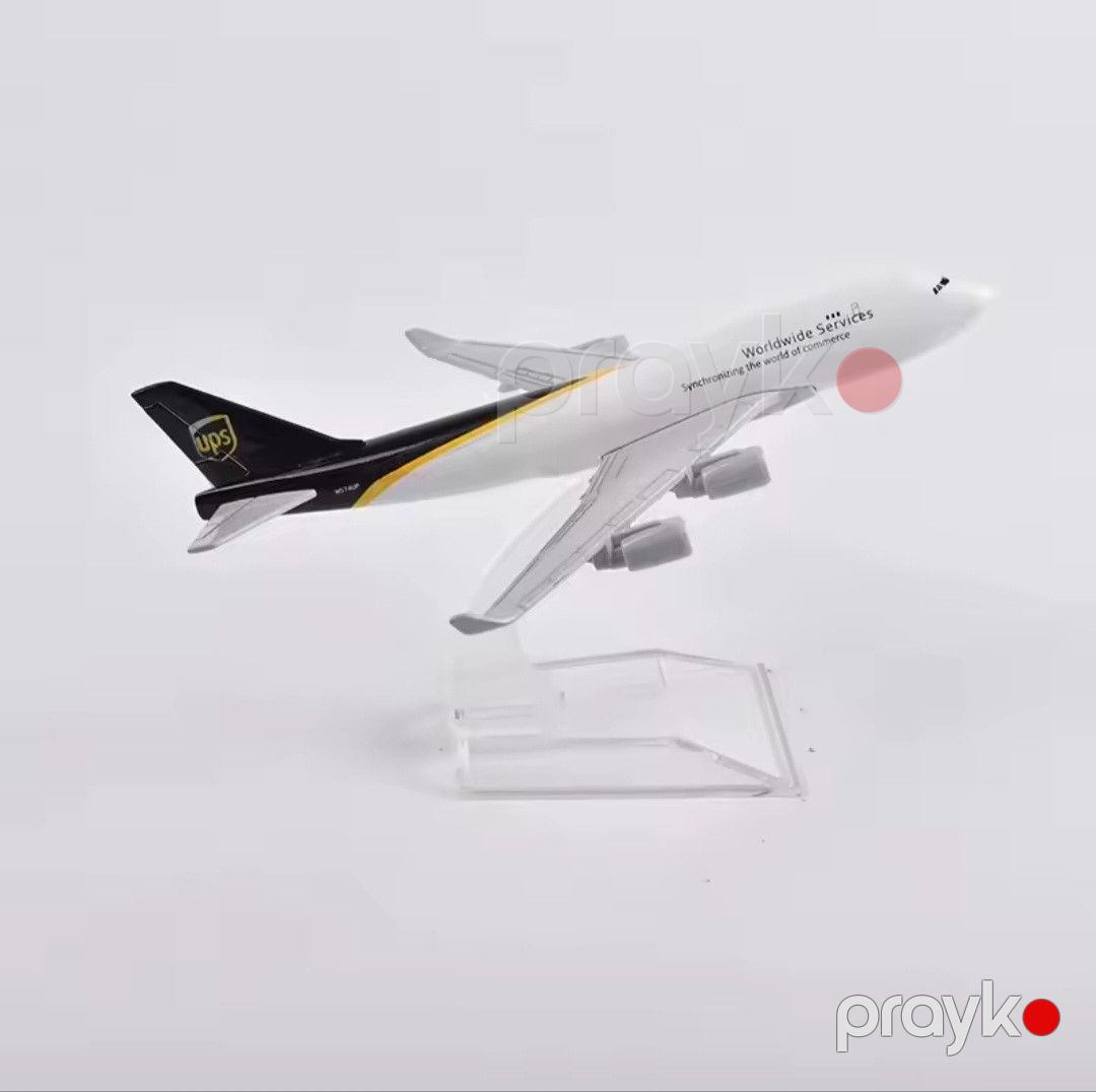 Dekorativ təyyarə modeli Aircraft Ups Airlines Boeing 747, 15x14.5x8 sm — Mallar, Bakı (3)