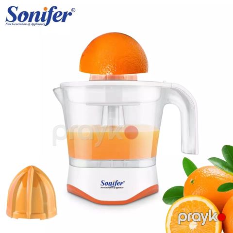 Sonifer SF-5514 Elektrikli Sitrus Şirəçəkən – 25W, Səssiz İşləmə və Asan Təmizləmə — Bakı