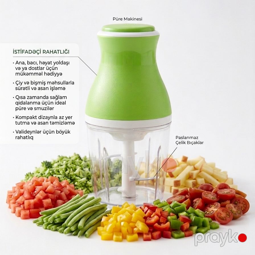 Mini Mətbəx Kombaynı və Doğrayıcı — Mətbəx kombinaları və maşınları, Bakı (6)