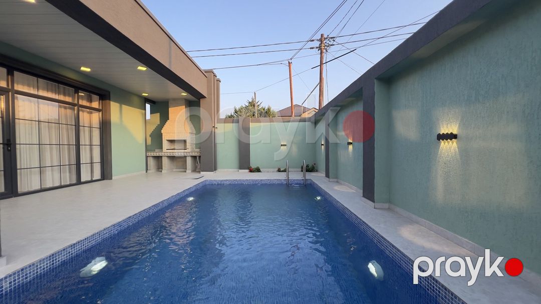 Satılır 4 otaqlı həyət evi/bağ evi 160 m² — Ev, villa, Bakı (4)