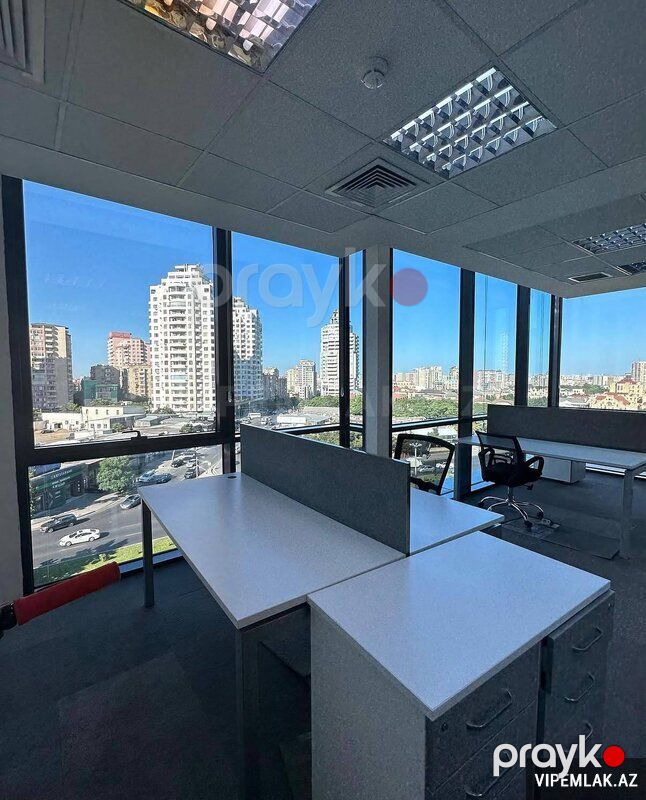 Yasamal rayonunda 5 otaqlı Ofis Kirayə verilir, 145 m² — Ofis, Bakı (6)