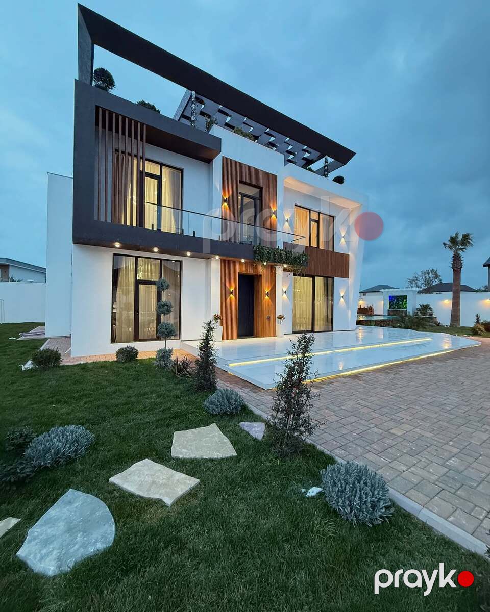 İcarəyə verilir 6 otaqlı həyət evi/bağ evi 500 m² — Ev, villa, Bakı (8)