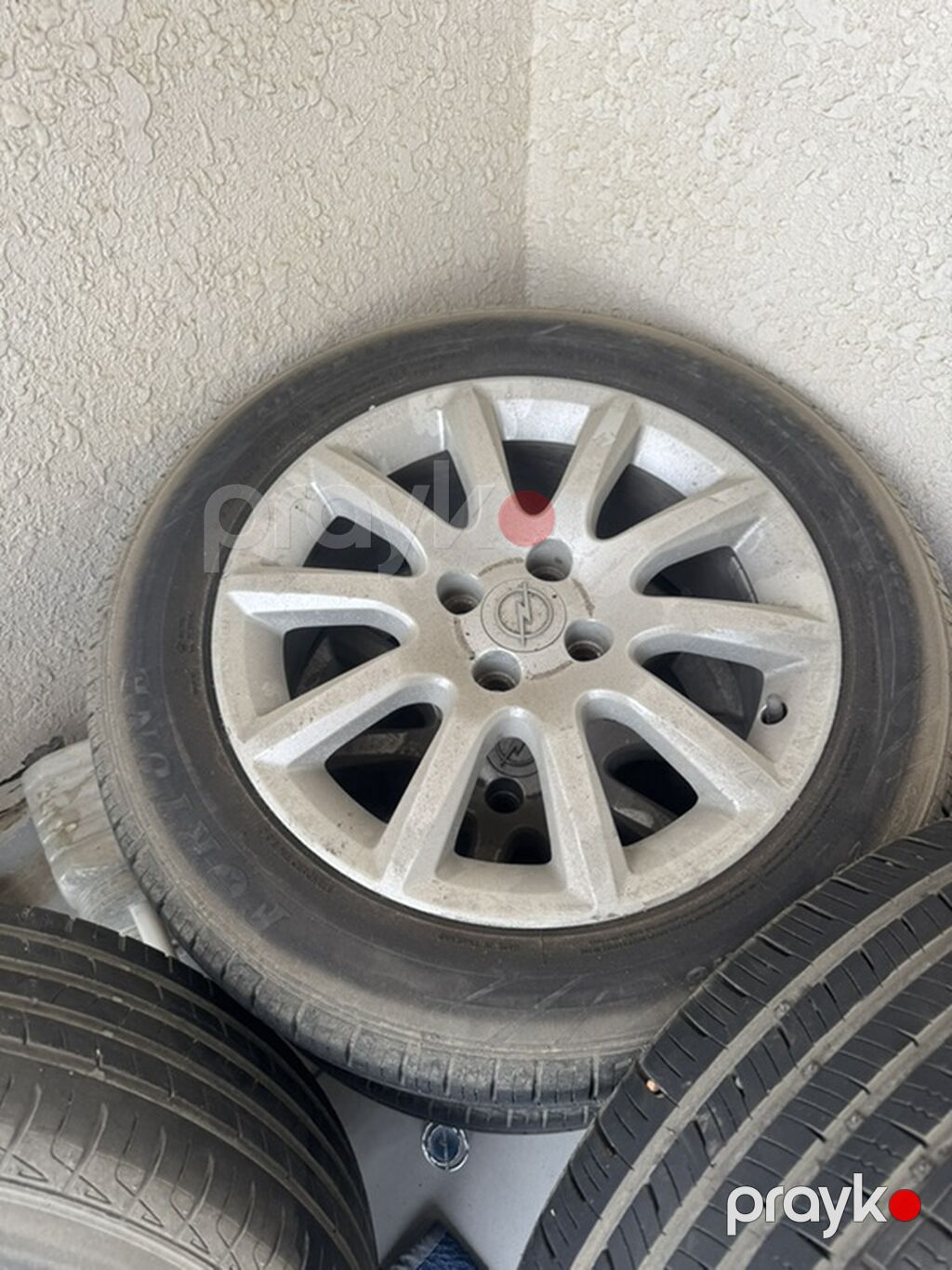Opel orijinal yüngül lehimli disklər və təkər dəsti Ela vezyetdedir — Diskləri, Bakı (6)