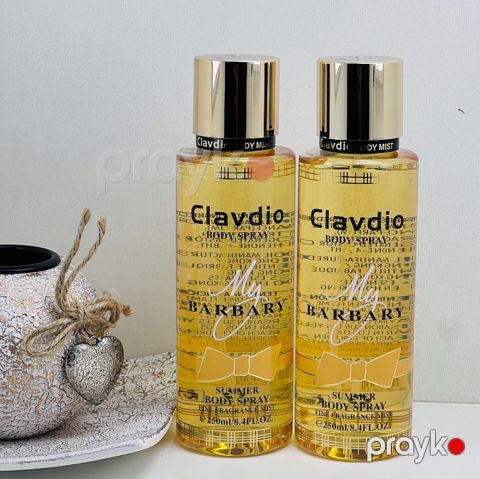Bədən üçün ətirli sprey Clavdio My Barbary 250 ml — Bakı