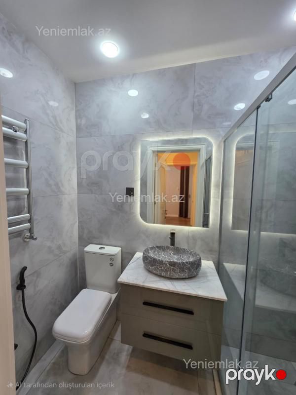 Satılır 2 otaqlı Bina evi menzil (Yeni tikili), 55 m², Binəqədi rayonu — Mənzil, Bakı (10)