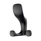 Asılqan akada 7224-HOOK-MB zamak ikili mat qara — Omid.az — Home products