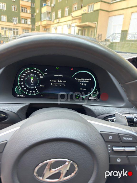 Hyundai Sonata, 2.0 L, 1.62 kWh, 2020 il, 68 000 km — Avtomobillər, Bakı (5)