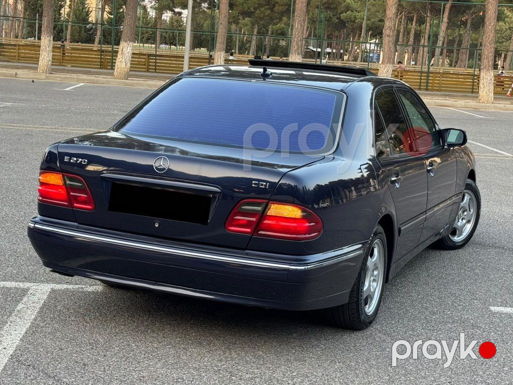 Mercedes E 270, 2.7 L, 2000 il, 317 000 km — Avtomobillər, Sumqayıt (8)