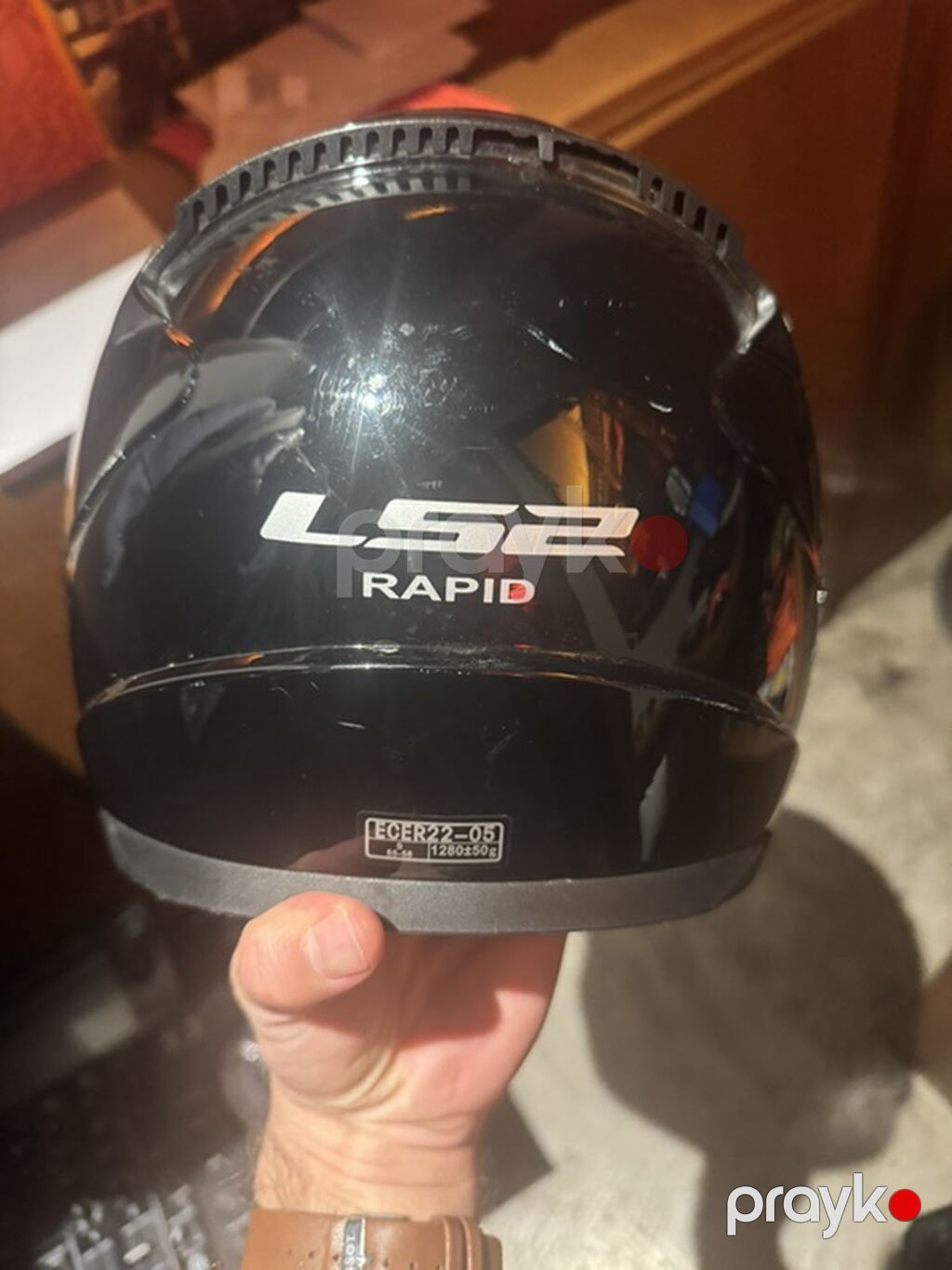 LS2 Rapid tam üzlü motosiklet dəbilqəsi - Brend/model: LS2 Rapid — Motosiklet geyimi, Bakı (4)