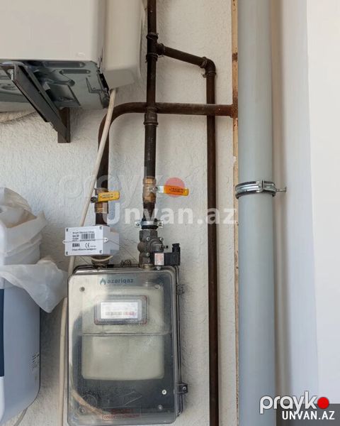 Qaz xetlerinin cekilmesi — Bakı
