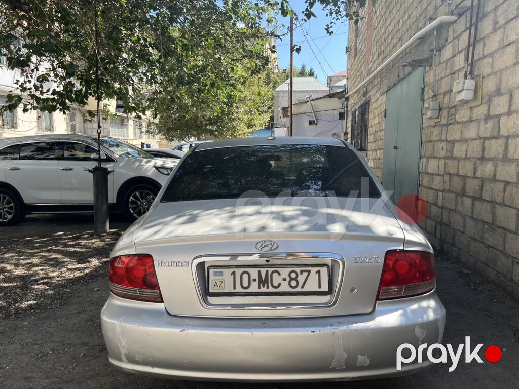 Hyundai Sonata: 2 l 2003 il Sedan 10-MC-871 — Avtomobillər, Bakı (5)
