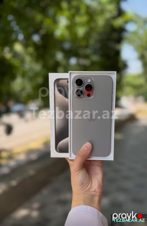 Iphone 15pro max arginaldi satlir — Bakı