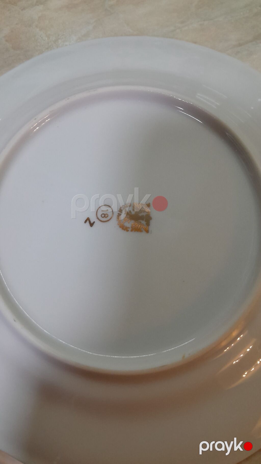 Çay dəsti, Farfor, 6 nəfərlik, Çexiya — Süfrə qabı, Bakı (3)