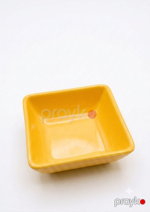 Sous qabı, 60 ml, leramika, sarı — Bakı