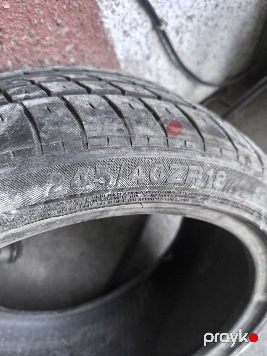 Şinlər 245/40 R18 — Ehtiyat hissələri və aksesuarlar, Bakı (3)