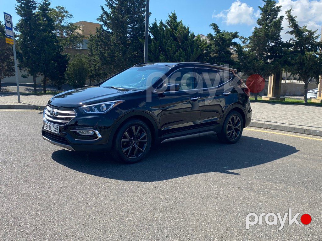 Hyundai Santa Fe, 2.0 L, 2017 il, 84 000 km — Avtomobillər, Bakı (2)