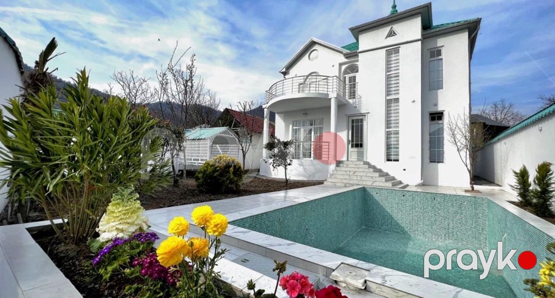 İcarəyə verilir 5 otaqlı həyət evi/bağ evi 200 m² — Ev, villa, Qəbələ (2)