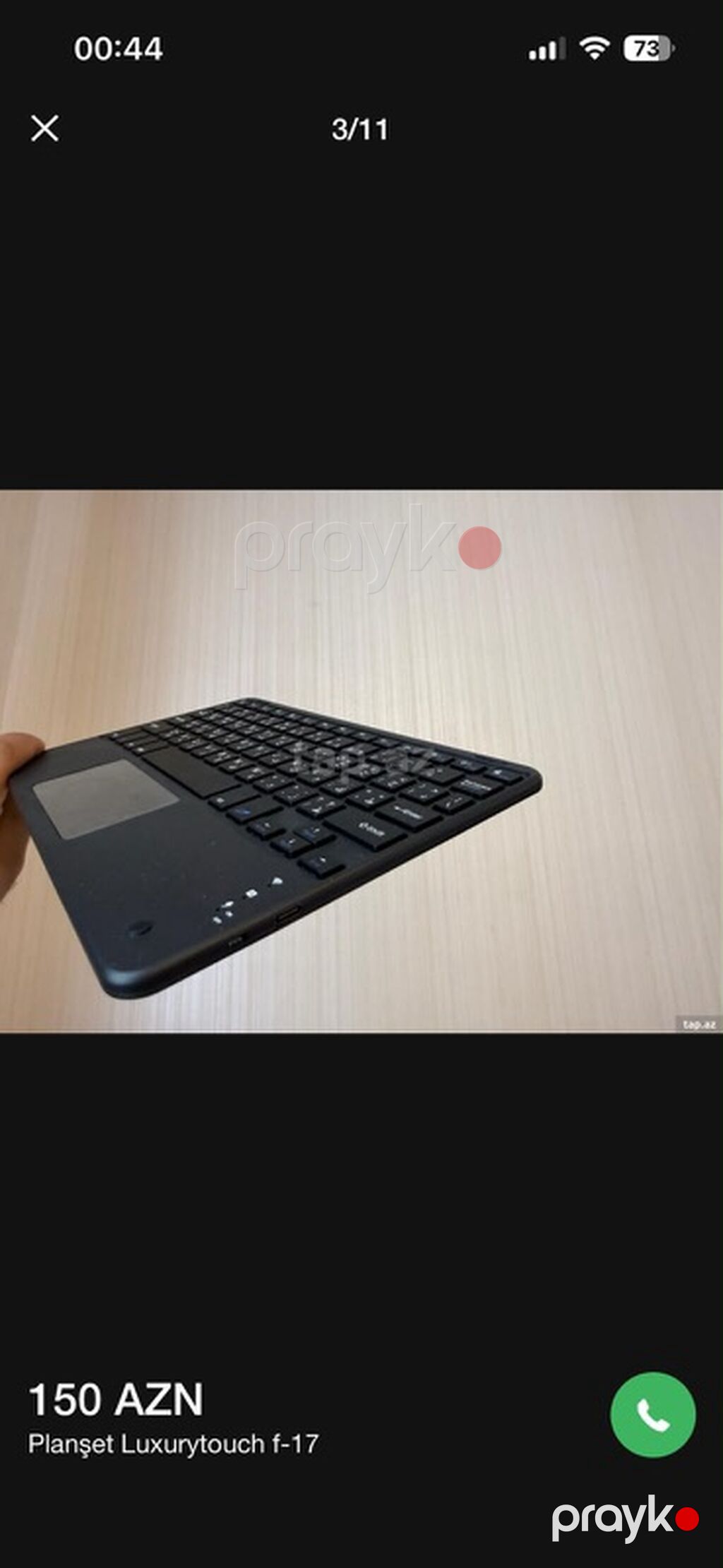 Luxurytouch F-17 planshet - Ekran: təxminən 10.1 düym toxunma ekran — Digər planşetlər, Bakı (8)