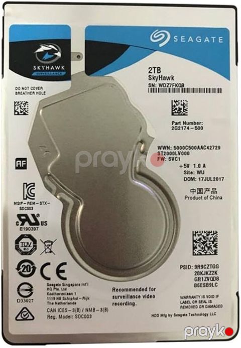 Seagate Skyhawk 2TB 2.5 HDD — Bakı