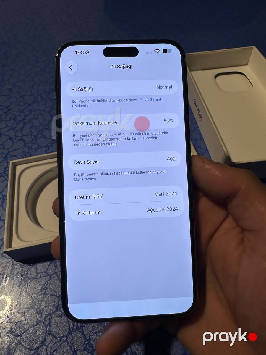 Apple iPhone 15 Pro Max Natural Titanium 256GB/8GB — Smartfonlar, Sumqayıt (3)