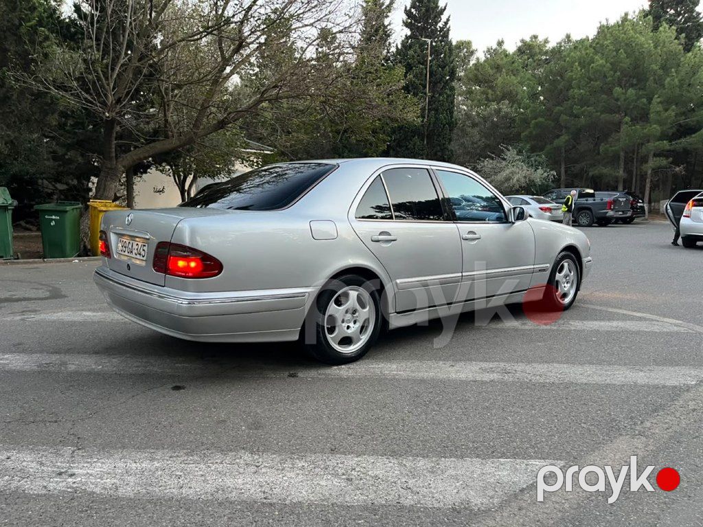 Mercedes E 220, 2.2 L, 2000 il, 340 000 km — Avtomobillər, Bakı (7)