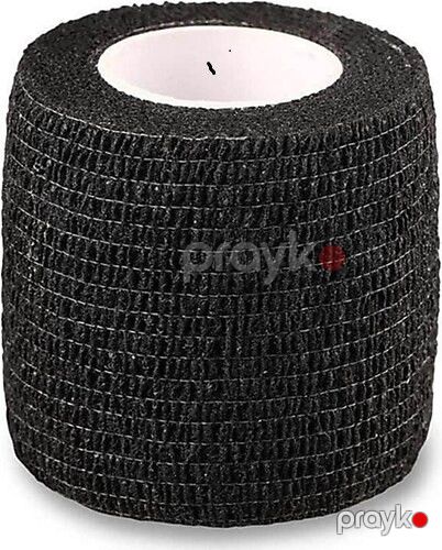 Yapışqan elastik bandaj OctaCare, qara, 5 sm x 4.5 m — Bakı