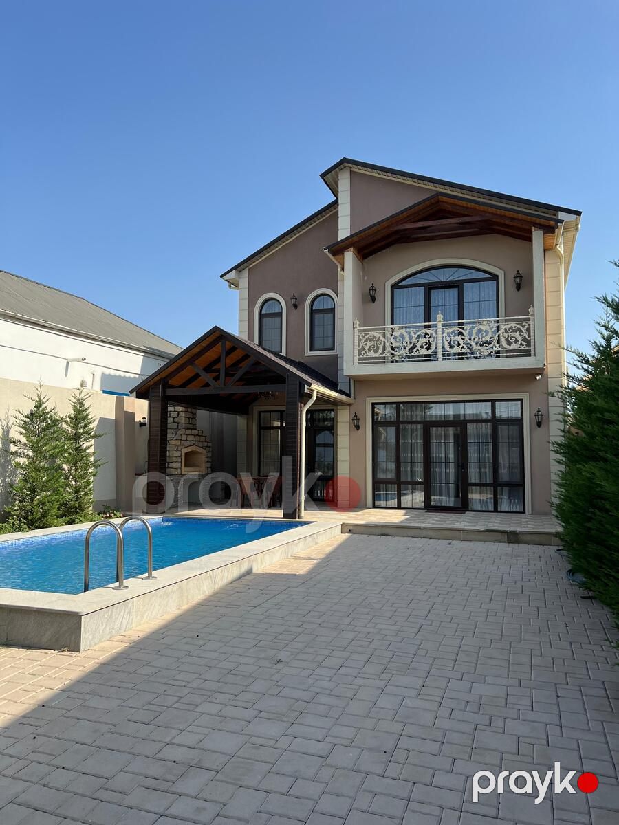 Satılır 4 otaqlı həyət evi/bağ evi 200 m² — Ev, villa, Bakı (2)
