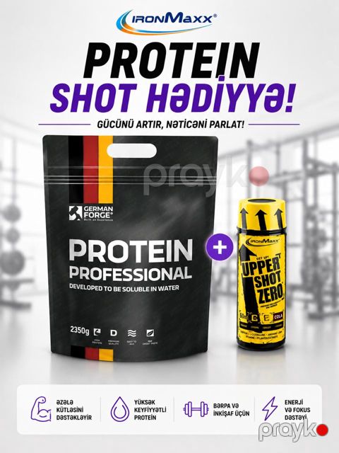Protein IronMaxx Professional 2000 q + Shot — Bakı