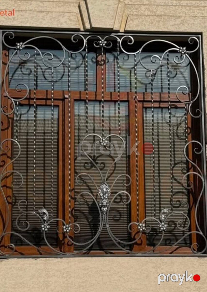 Pəncərə barmaqlıqları — Təmir və inşaat, Bakı (11)