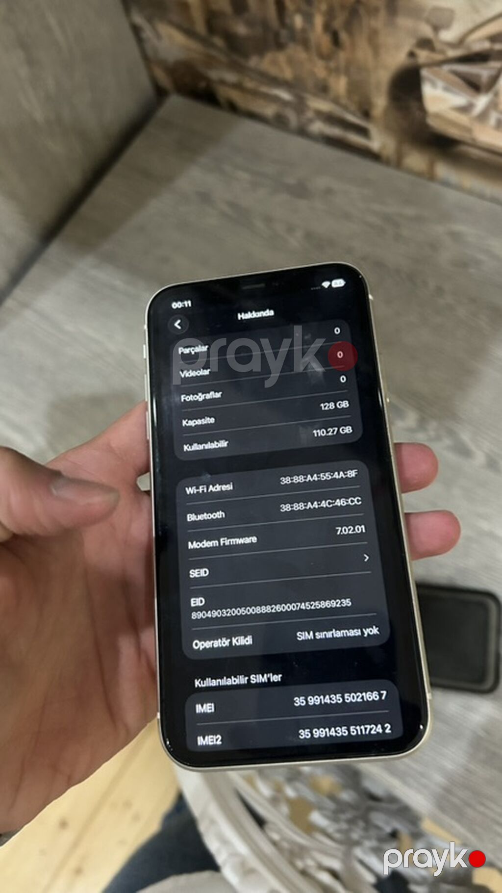 IPhone 11, 128 GB, Ağ — Apple iPhone, Digah (4)