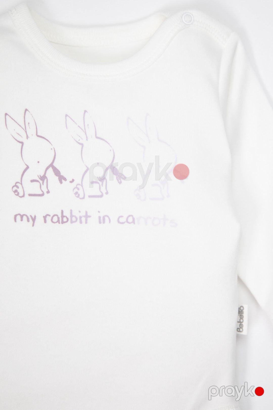 Bodi Bebetto T4409, pambıq, bənövşəyi, 3–6 ay — Mallar, Bakı (3)